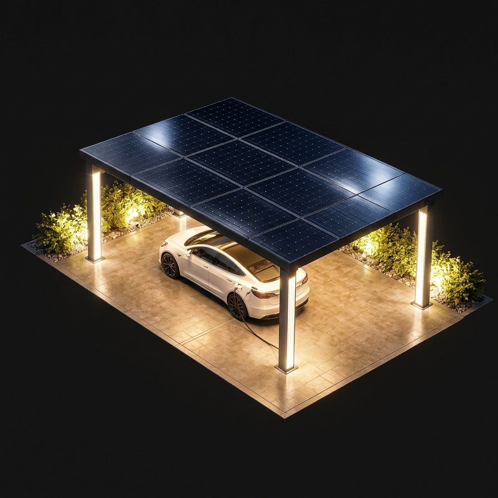 Carport Luces Altas