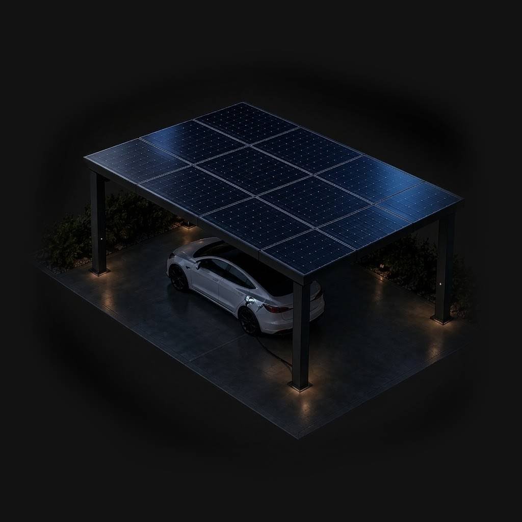 Carport Luces Bajas